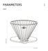 100 pieces of high-quality filter paper included