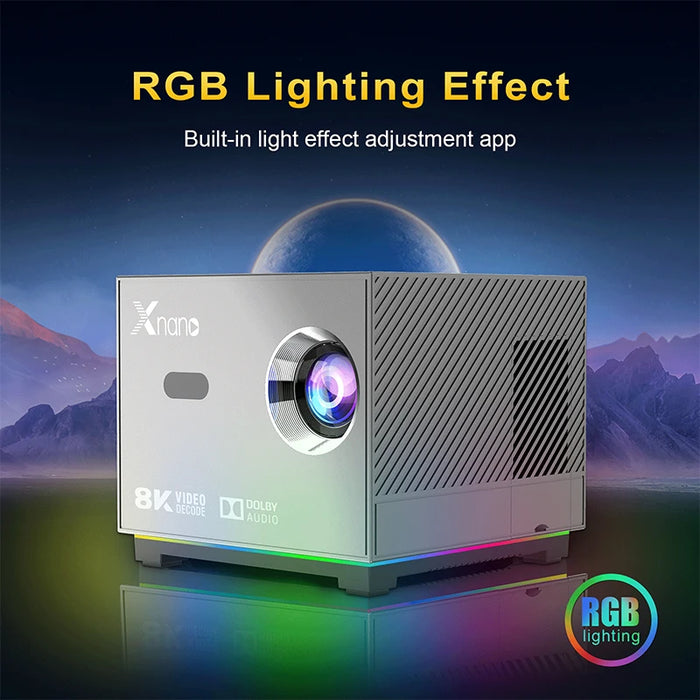 Vibrant visuals with LCD projection technology and Dolby Audio support
