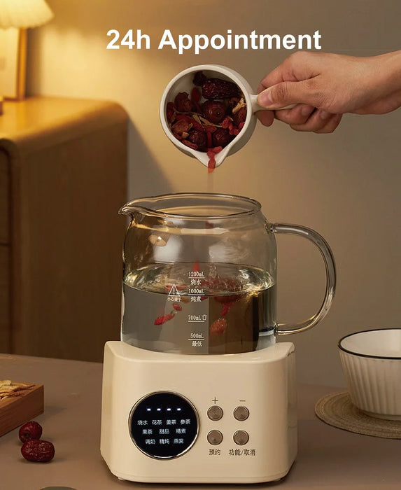 1.2L Smart Baby Kettle with 24h Timer and Temperature Control No Filter