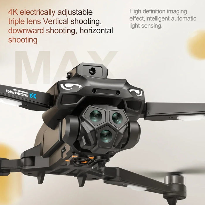 Folded and lightweight design of the drone for easy portability
