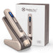 Gold EMS microcurrent microneedling pen with adjustable speed and liquid infusion