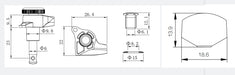 Easy installation with included ferrules and bushings for modern 10mm headstock holes