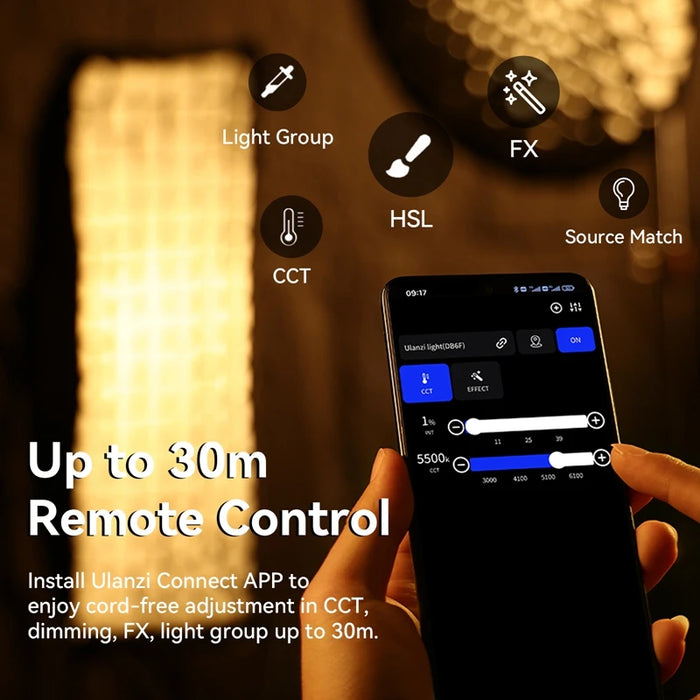 Studio RGB Light 120W with App and Effects
