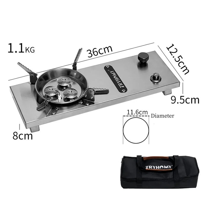 7200W Portable Gas Stove for Outdoor Cooking
