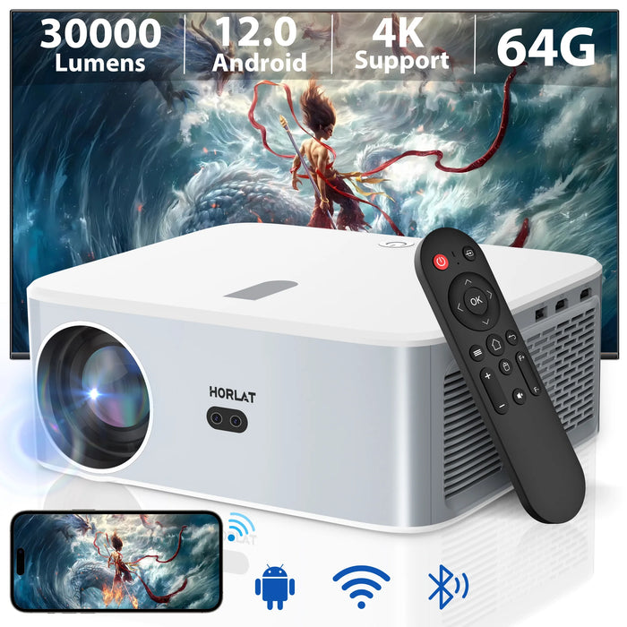 Portable 1080P Full HD Projector with Auto Keystone