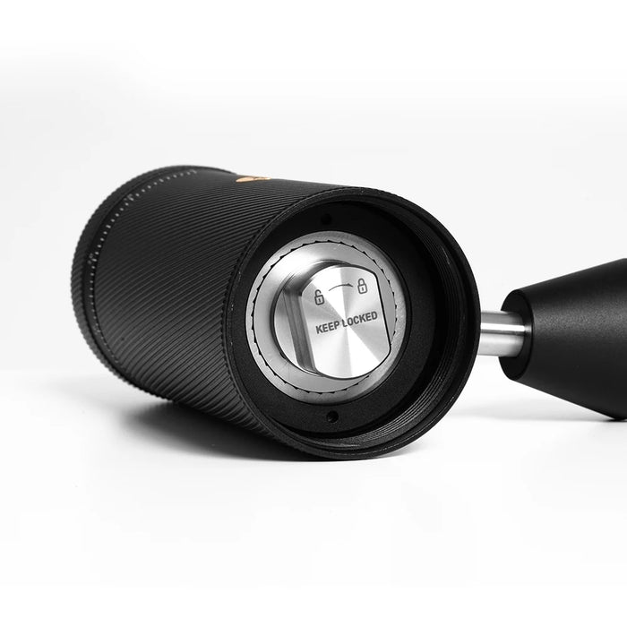 Manual Espresso Coffee Grinder with External Click Adjustment