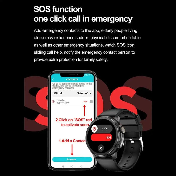 Smart Watch Waterproof Fitness Tracker Sleep Heart Rate Monitor for Men & Women (Beige) - FLUXA