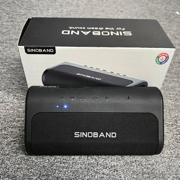 80W Waterproof Bluetooth Speaker with Deep Bass & Power Bank