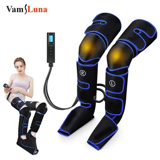 Portable leg massager for targeted compression and muscle relaxation