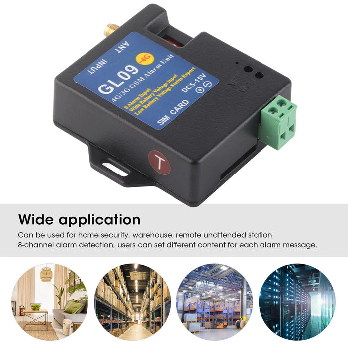 Smart 3G/4G Alarm System for Home and Warehouse
