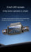 Three-Lens Dash Cam with 128GB TF Card and real-time mobile app viewing