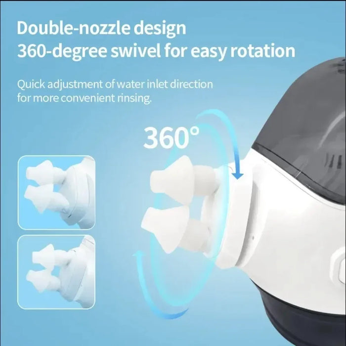 Portable Nasal Irrigator for Adults and Kids with Salt