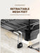 Automatic drainage system with rotatable water spout for efficient water removal
