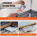 Aluminium Alloy Folding RV Steps Adjustable Height with Anti-Slip Surface and Rubber Feet for Easy Access and Safety