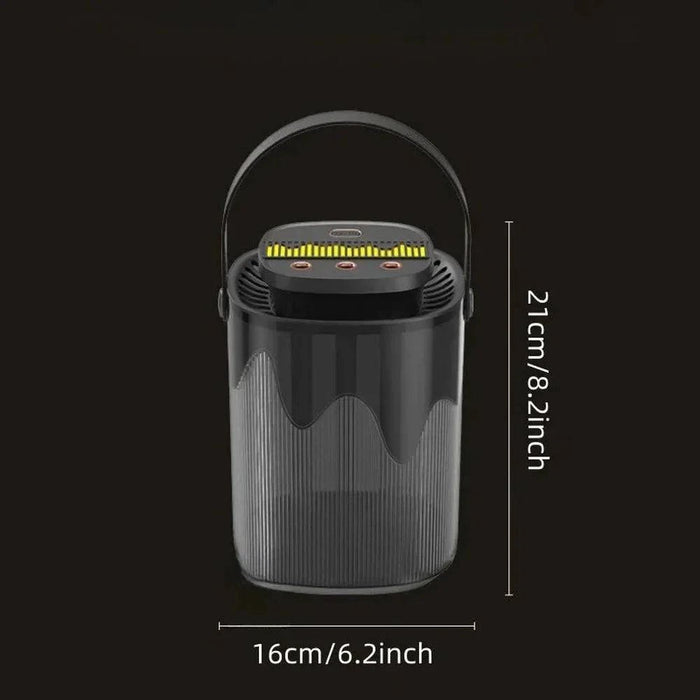 Large Capacity USB Humidifier with Ambience Light and Mute Function for Bedroom - FLUXA
