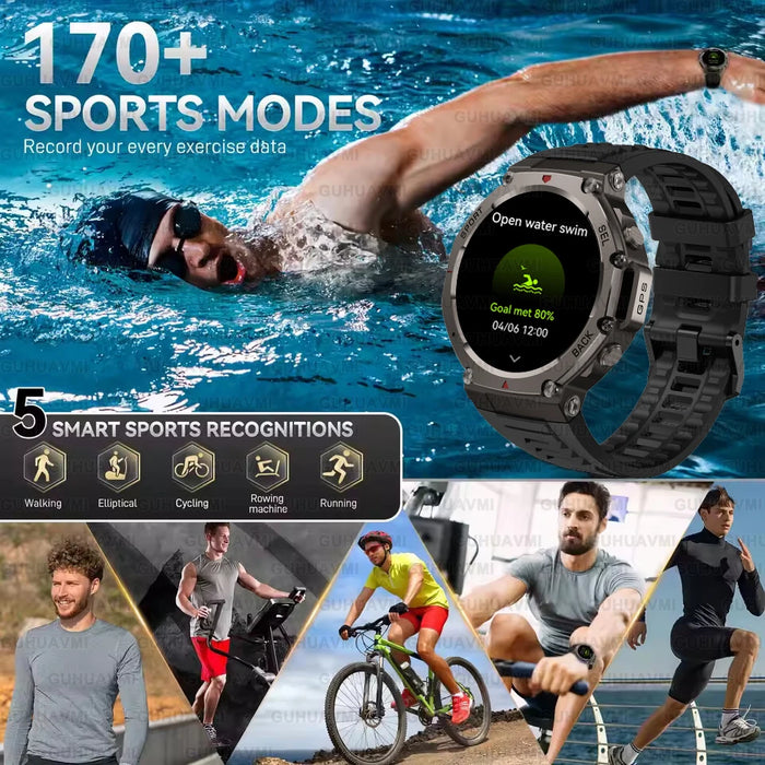 T-Rex 3 GPS Smartwatch with AMOLED & Waterproof Design