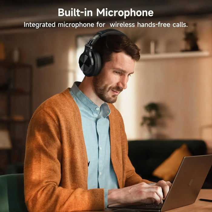 Studio Monitor Headphones Silver with Wireless Audio