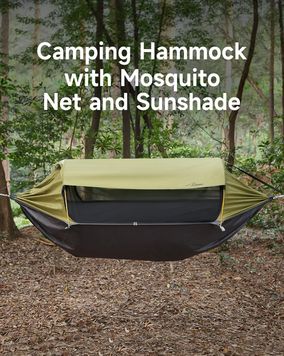 Outdoor Travel Hammock with Removable Canopy