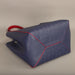 Secure cover closure and elegant geometric pattern with letter decoration