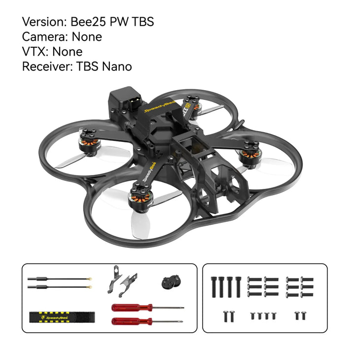 Modular 4S Cinewhoop FPV Drone 120mm with TBS