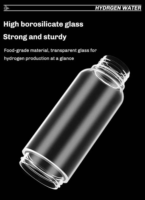 Hydrogen Water Bottle with Water Temperature Range of 0°C to 60°C