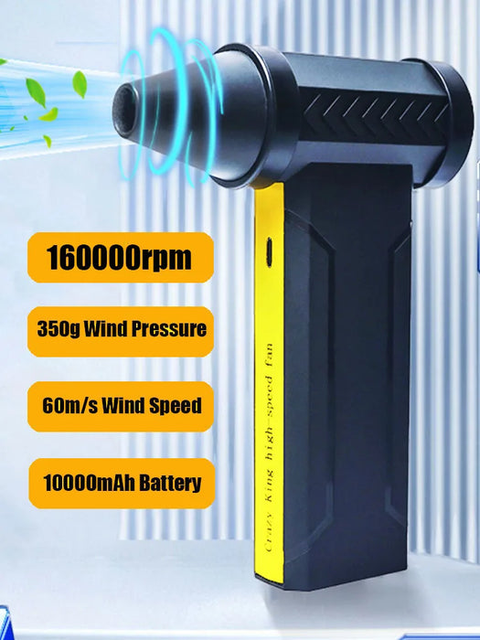 Generates wind speed of up to 60 meters per second