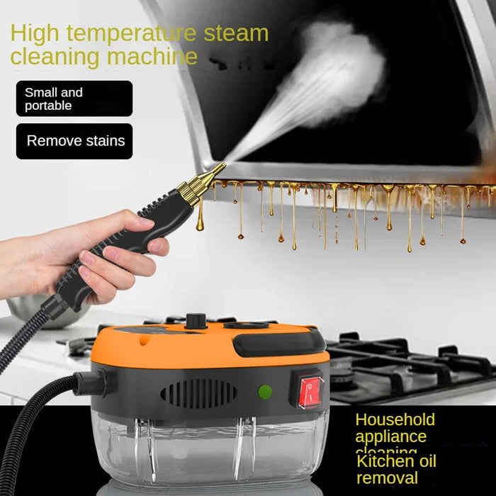 Handheld 2500W Steam Cleaning Machine for Kitchen & Car  orange
