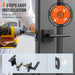 Matte Black Passage Door Handle Lever with Left/Right Reversible Square Design