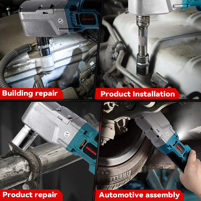 1000N.M Electric Ratchet Wrench with Brushless Motor
