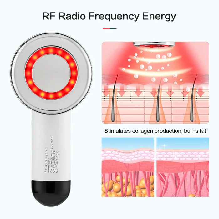 Ultrasound Cavitation EMS Body Slimming Massager with Three Skin Care Modes