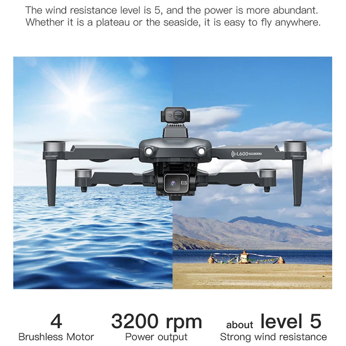 4K GPS Drone with 3-Axis Gimbal and Dual Camera