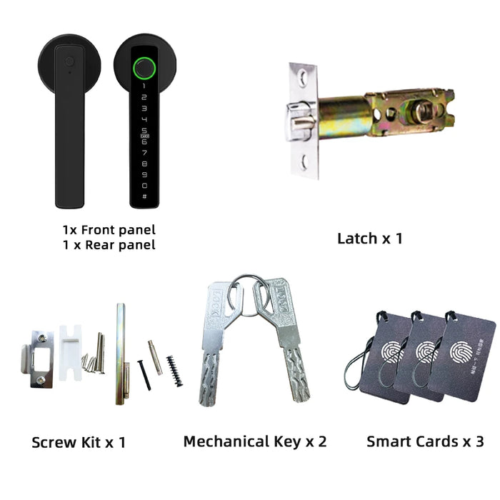 Reversible Handle – Adjustable to fit left and right-handed doors