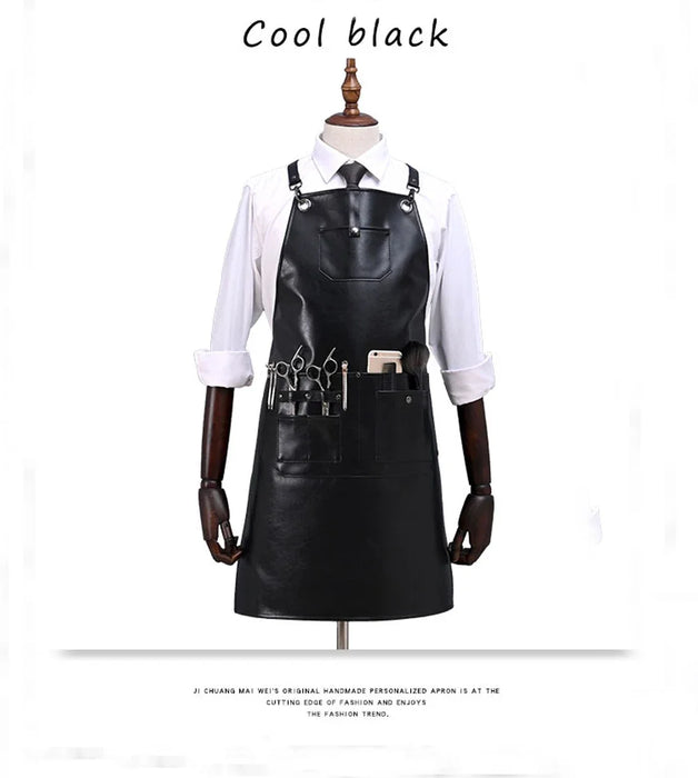 Adjustable fit and lightweight, waterproof PU leather material for durability and comfort