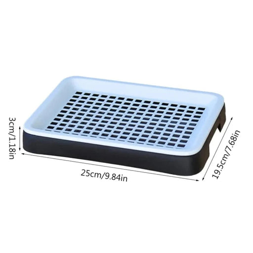 Small Animal Toilet Potty Trainer Litter Box for Rabbits and Ferrets