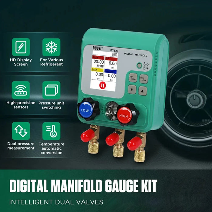 0-6000Kpa Manifold Tester for Refrigeration Systems