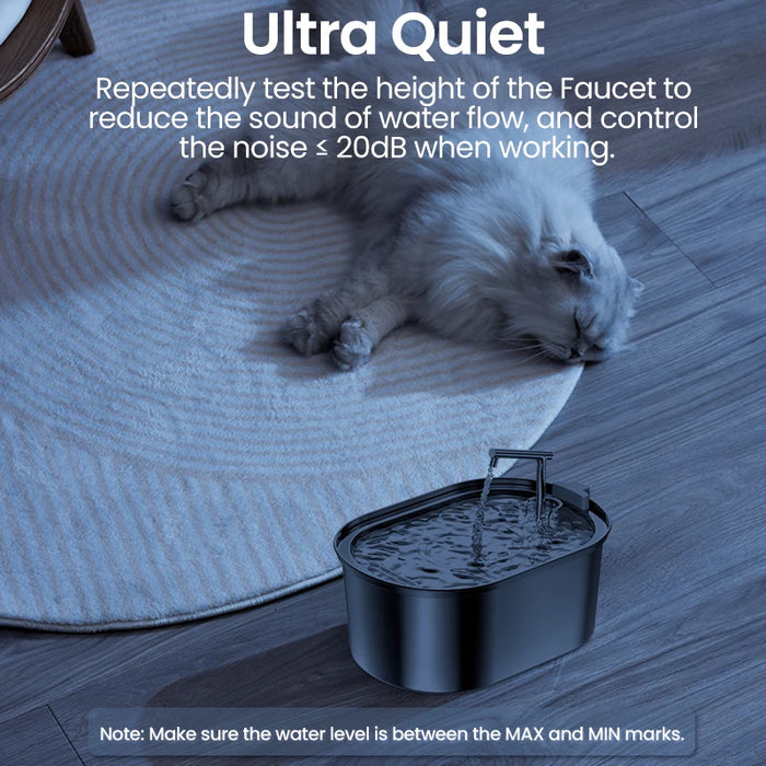 Stainless Steel Pet Water Fountain Basic Set