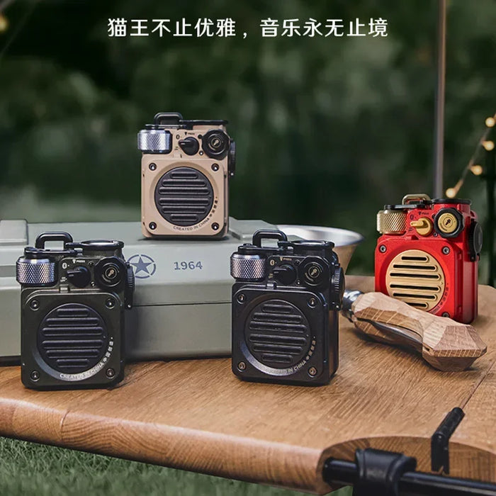 Compact Waterproof Bluetooth Speaker for Travel & Hiking