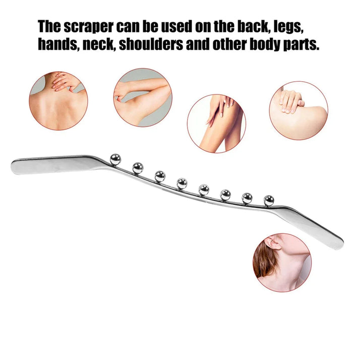Designed for lymphatic drainage, muscle tension relief, and circulation improvement