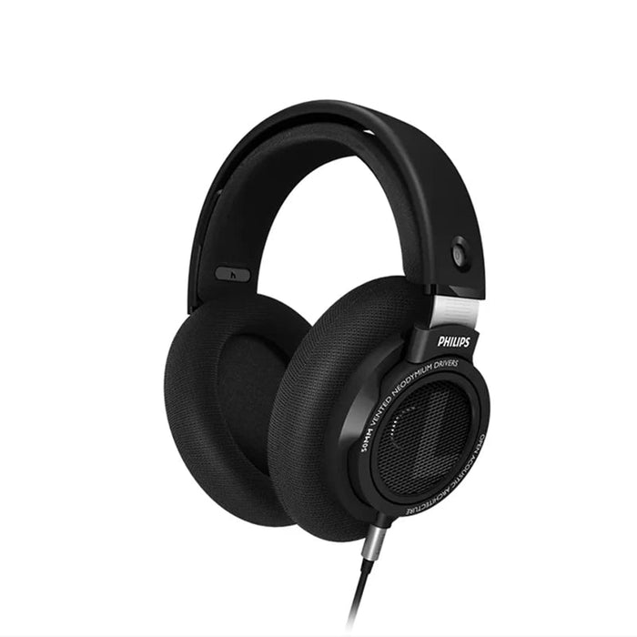 High-Fidelity Wired Headphones with 50mm Drivers & Detachable Cables