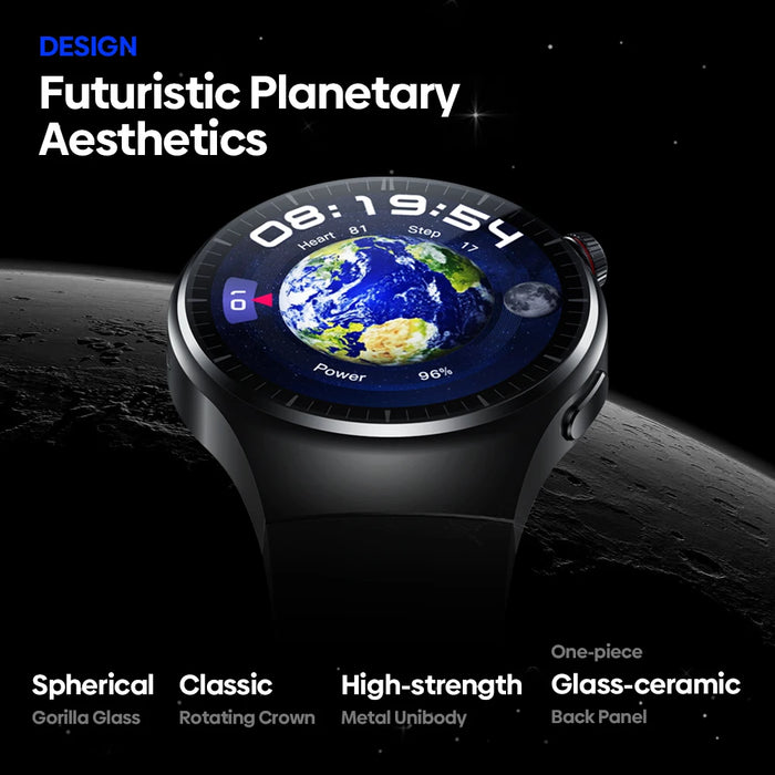 Standalone 4G Smart Watch  GPS Fitness Tracker Elite Black