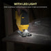 Compact and lightweight design for reduced fatigue during extended use