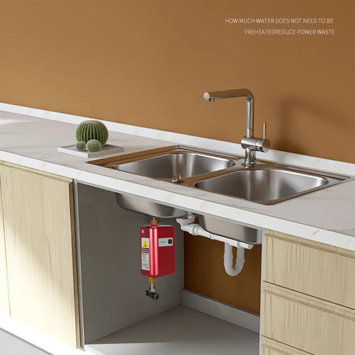 Instant Hot Water Heater 3800W Kitchen and Bathroom Use