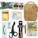 Comprehensive medical supplies for treating various injuries in emergencies