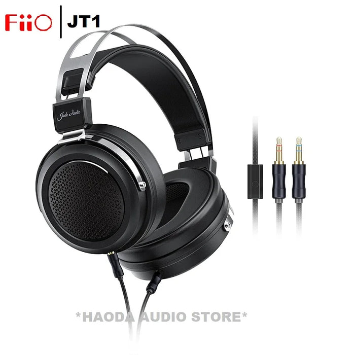 Studio Over-Ear Wired Headphones with Mic & 50mm Drivers