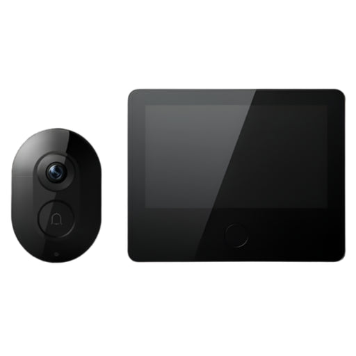 5-Inch High Definition Screen Smart Wireless Doorbell with Night Vision
