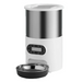 Smart automatic pet feeder with timer and stainless steel single bowl 