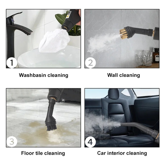 Corded 2500W Steam Cleaning Machine for Kitchen, Car, Floors