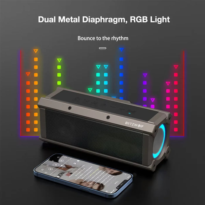 Waterproof Wireless Speaker 30W with TWS and EQ Modes