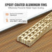 Durable construction made with copper brazing and 316L stainless steel