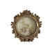 Carved nostalgic court style photo frame for vintage room decoration